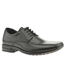 Front London Male Front Dallas Leather Upper in Black