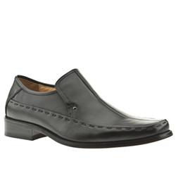 Front London Male Front Tugo Leather Upper in Black