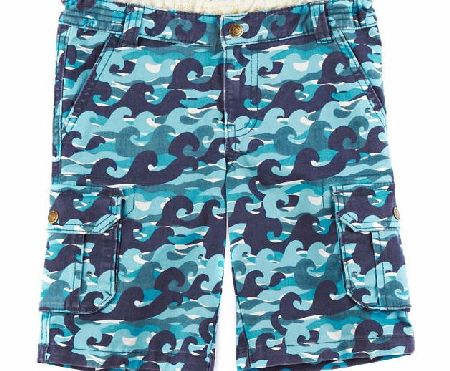 Frugi Boys Frugi Twill Shorts Cargo Shorts - Wave Camo