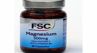 Fsc Magnesium 500 30 Capsules