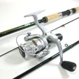 FTD Fishing Tackle Direct FTD 3.6m 12ft Carbon Fishing Feeder Float Rod and 4 Ball Bearing Reel Set