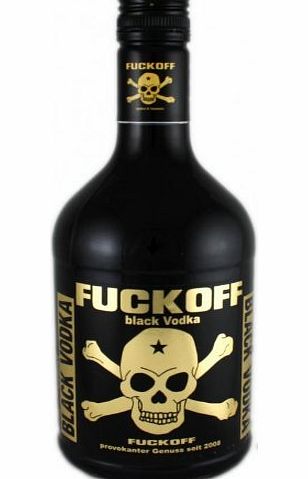 FUCKOFF  Vodka Black 0.7 Litre