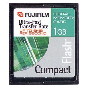1Gb Compact Flash Card x40