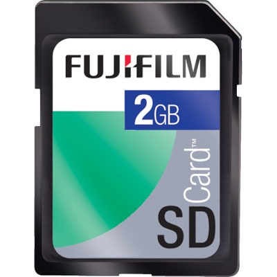 Fuji 2GB SecureDigital SD Card 33x Speed