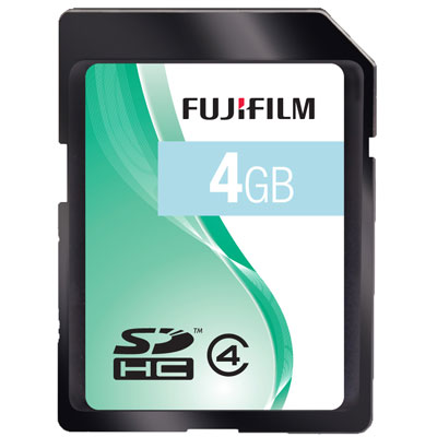 Fuji 4GB SDHC Card Class 4 33x Speed