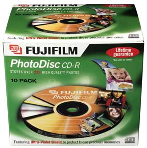 CD-R PhotoDisc 700MB - 52x Speed - 10 Discs in Standard Jewel Cases