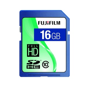Fuji film 16GB SD Card (SDHC) - Class 10