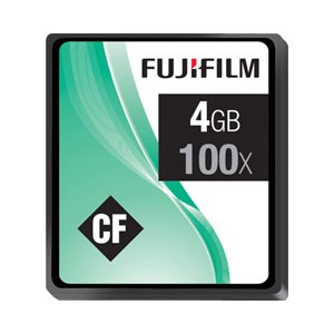 Fuji film 4GB 100X Compact Flash Card