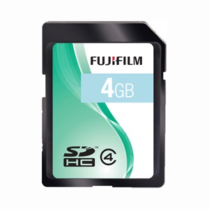 Fuji film 4GB SD Card (SDHC) - Class 4