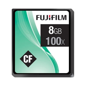 Fuji film 8GB 100X Compact Flash Card