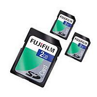 Fuji FILM flash memory card - 2 GB - SD Memory Card