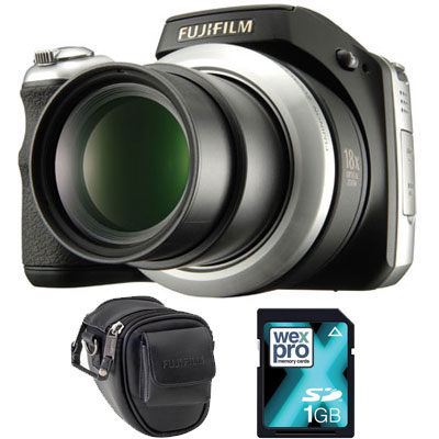 FinePix S8100fd Compact Camera and Premium