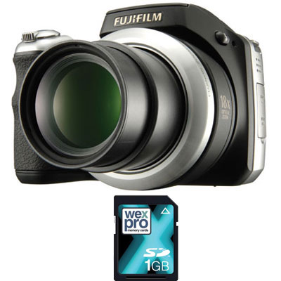 Fuji FinePix S8100fd Compact Camera with Free