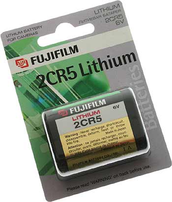 Photo Lithium Camera Battery - 2CR5 - 5 PACK