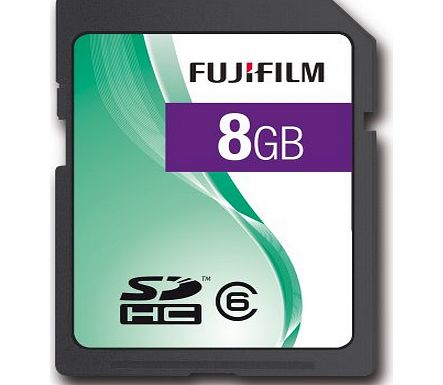 Fujifilm 8GB Class 6 SDHC SD Card