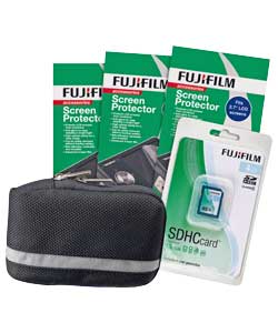 Fujifilm Accessory Kit with 4GB SD Memory Card