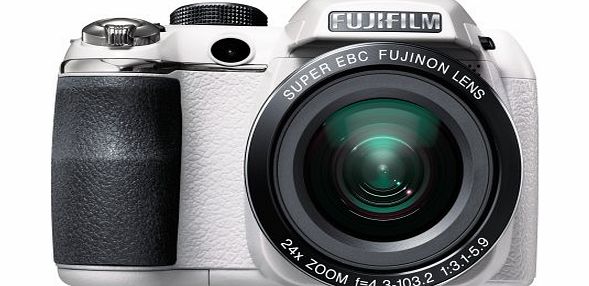 Fujifilm FinePix S4200 Digital Camera - White (14MP, 24x Optical Zoom) 3 inch LCD Screen
