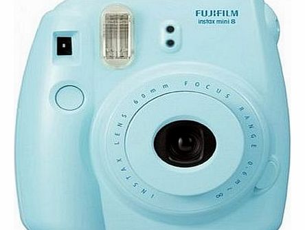 Fujifilm New Model Fuji Instax 8 - Blue - Fujifilm Instax Mini 8 Instant Camera Polaroid Type