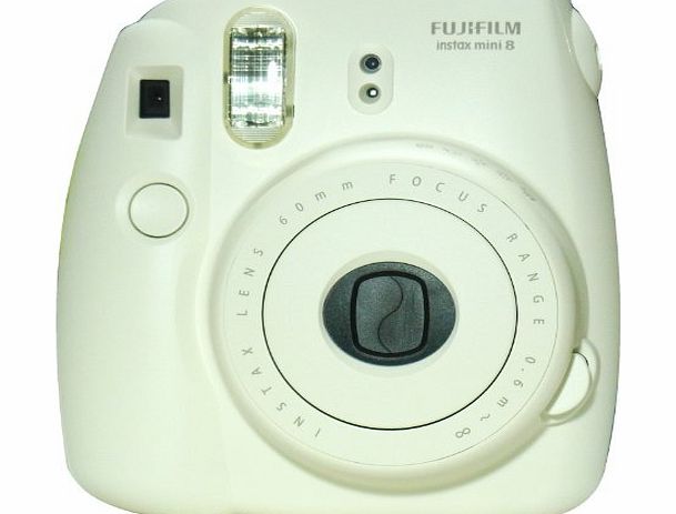 Fujifilm New Model Fuji Instax 8 - White - Fujifilm Instax Mini 8 Instant Camera Polaroid Type