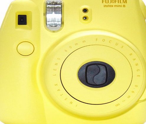 Fujifilm New Model Fuji Instax 8 - Yellow - Fujifilm Instax Mini 8 Instant Camera Polaroid Type