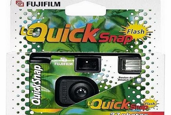 Fujifilm QuickSnap Flash Disposable Camera 27 exposures