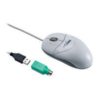 fujitsu Optical Wheel Mouse Tilt - Mouse -