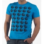 Mens Geo-Shield T-Shirt Powder Blue