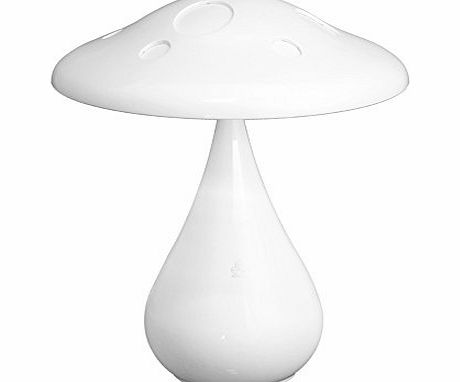 Fuloon Creative Nice Mushroom LED Lamp USB Rechargeable Oxygen Ion Air Purifier Adjustable Touch Night Light (Adapter Not Included)