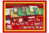 Fun & Games Fun and games #72057, 9in1 Magnetic Games Compendium