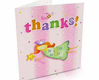at One Birthday Girl x8 Thank You Notes