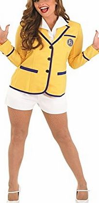 Fun Shack 80s Miss Cathcart Hi de Hi TV Female Fancy Dress Shorts Costume - S (UK 8-10)