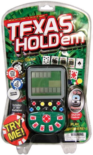 Electronic Texas Hold em Poker LCD Game