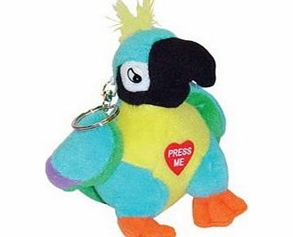 Funtime Gifts Swearing Parrot Keyring - Adult Only Novelty Toy