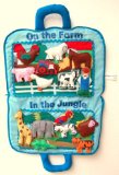 FurniToys Who Lives Where? Playbag with detachable (velcro) animals that can be used over and over again. Perfect travel companion.