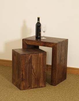 Furniture Link Cube Nest of Tables