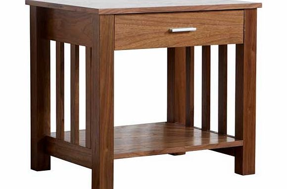 Furniture Solutions Ashford Side Table - Walnut