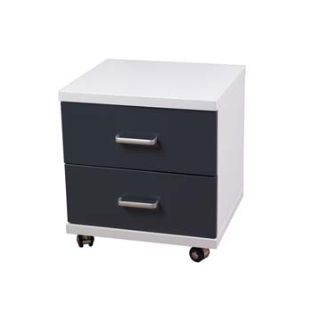 Alix Teens 2 Drawer Bedside Table - WHILE STOCKS