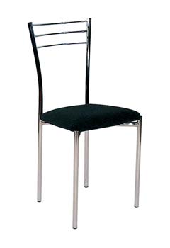 Furniture123 Allesio Chair with Cloth Seat