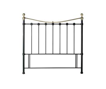 Furniture123 Amelia Headboard in Black - FREE NEXT DAY DELIVERY