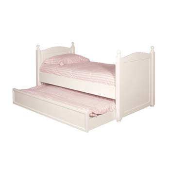 Ana White Oak Trundle Guest Bed