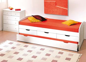 Ashley Continental Single Storage Guest Bed