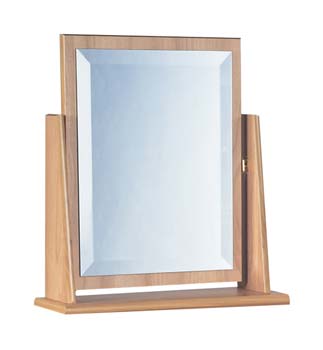 Furniture123 Bala Walnut Single Mirror