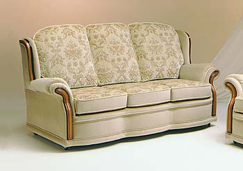 Furniture123 Baltimore Velvet 3 Seater Sofa