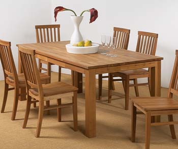 Furniture123 Basel Oak Dining Table