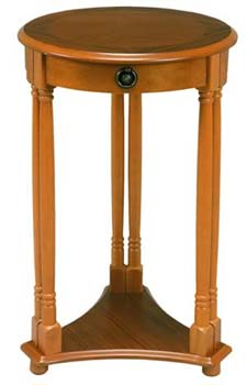 Furniture123 Bath Round Table in Teak