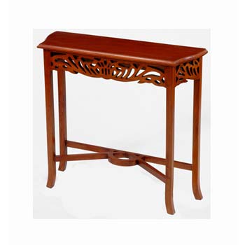 Baystones Mahogany Art Nouveau Console Table