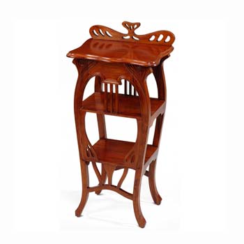 Furniture123 Baystones Mahogany Art Nouveau Hall Table