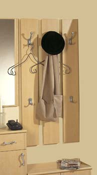 Furniture123 Billy Hat & Coat Hanger in Maple