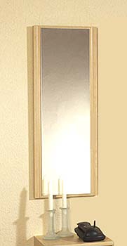 Furniture123 Billy Mirror in Maple
