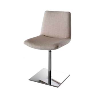Blush Swivel Chair in Cream